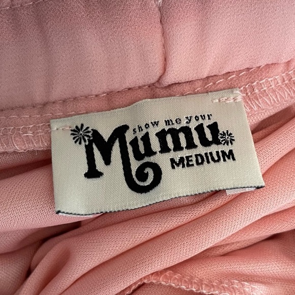 Show Me Your Mumu Dress Womens Medium Luna Halter Bridesmaids Wedding Formal - Picture 14 of 16